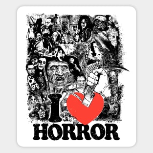 I Love Horror Magnet